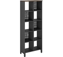Стеллажная система Kobor SQ-5X2 black/charlston 220456