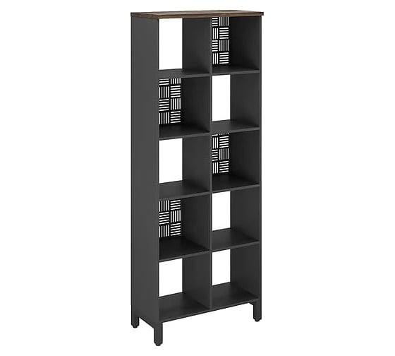 Стеллажная система Kobor SQ-5X2 black/charlston 220456