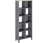 Стеллажная система Kobor SQ-5X2 graphite/natural 220458