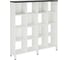 Стеллажная система Kobor SQ-4X4 white/wood 221538 1
