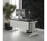 Стол офисный Kobor T-180/70 white/wood 212863 6