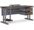Стол офисный Kobor T-180/80 graphite/charlston 212704 3