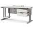 Стол офисный Kobor T-180/80 aluminum/premium 212724 4