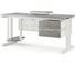 Стол офисный Kobor T-180/80 white/chicago 212849 3