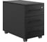 Тумба мобильная Kobor TМ3-40/60 black/wood 221580 1