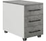 Тумба мобильная Kobor TМ3-40/60 white/chicago 221627 1