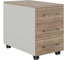 Тумба мобильная Kobor TМ3-40/60 white/natural 220563 1