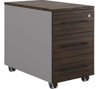Тумба мобильная Kobor  TМ4-40/60 aluminum/charlston 220643