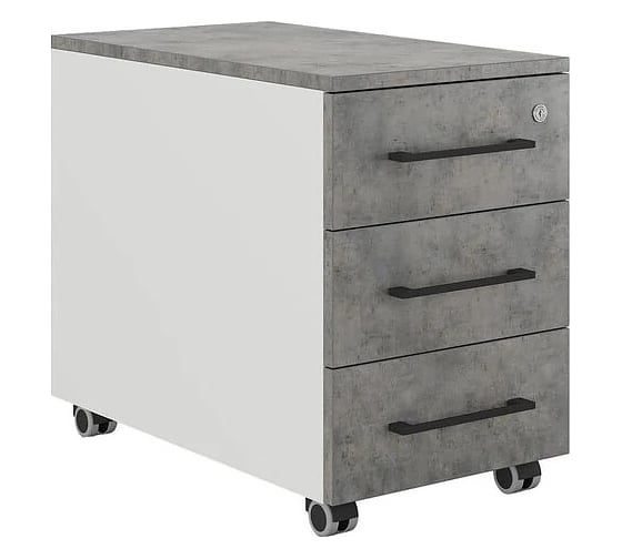 Тумба мобильная Kobor TМ4-40/50 white/chicago 221702