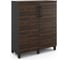 Шкаф распашной Kobor  HR/3-90/60/M black/charlston 220886 1