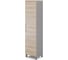 Шкаф распашной Kobor HR/5-45/60/M aluminum/natural 221084 1
