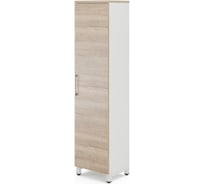 Шкаф распашной Kobor HR/5-45/60/M white/natural 221110