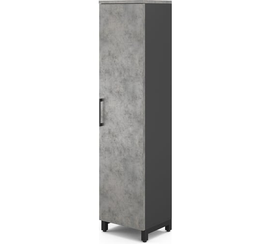 Шкаф распашной Kobor  HR/5-45/40/M black/chicago 221942