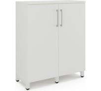 Шкаф распашной Kobor HR/3-90/60/M white/premium 220985
