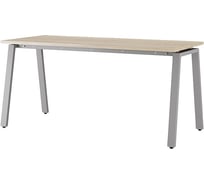 Стол компьютерный Kobor KA-120/60 aluminum/natural 250690