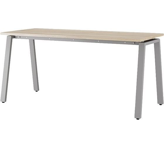 Стол компьютерный Kobor  KA-120/60 aluminum/natural 250690