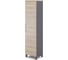 Шкаф распашной Kobor  HR/5-45/40/M graphite/natural 221057 1