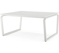 Стол офисный Kobor TB/2-100/140 white/premium 218225