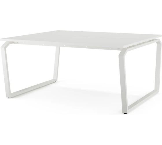 Стол офисный Kobor TB/2-100/140 white/premium 218225