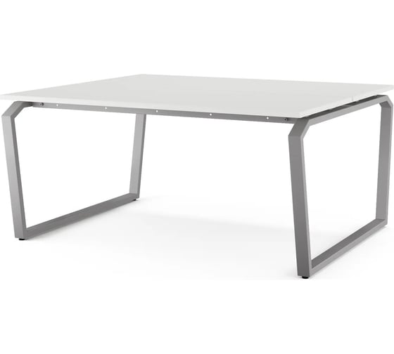 Стол офисный Kobor TB/2-100/120 aluminum/premium 218114