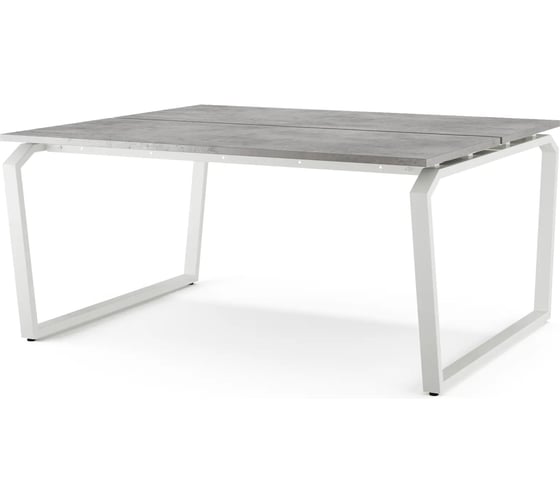 Стол офисный Kobor TB/2-100/120 white/chicago 218239