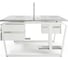 Стол офисный Kobor TB/2-100/120 white/chicago 218239 2