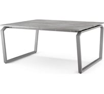 Стол офисный Kobor TB/2-100/120 aluminum/chicago 218135