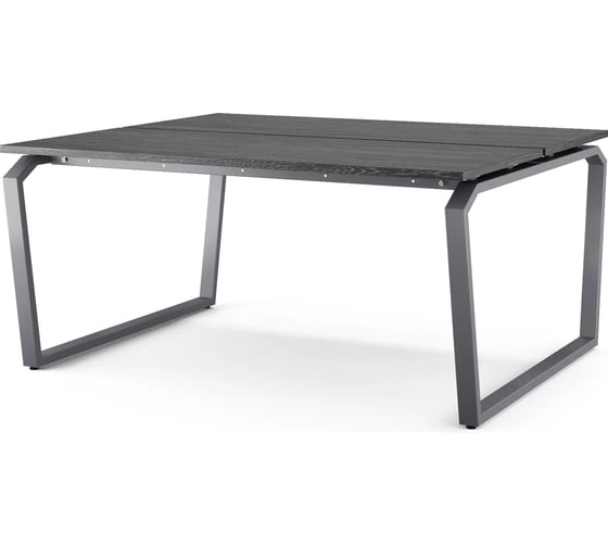 Стол офисный Kobor TB/2-100/140 graphite/wood 218059