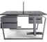 Стол офисный Kobor TB/2-100/120 graphite/wood 218052 2