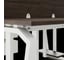 Стол офисный Kobor TB/2-100/140 white/charlston 218309 5