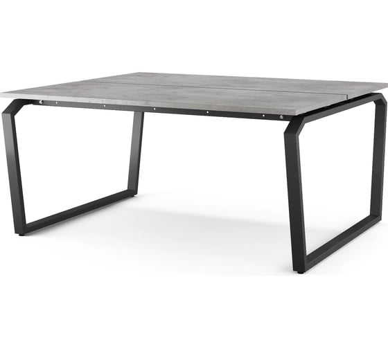 Стол офисный Kobor TB/2-100/140 black/chicago 217934