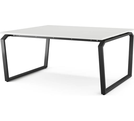 Стол офисный Kobor TB/2-100/140 black/premium 217913