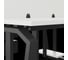 Стол офисный Kobor TB/2-100/140 black/premium 217913 5