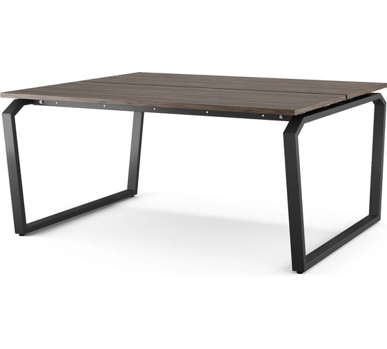 Стол офисный Kobor TB/2-100/120 black/charlston 217990