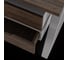 Стол офисный Kobor TR/2-120/140 aluminum/charlston 217374 5