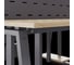 Стол офисный Kobor TR/2-120/120 graphite/natural 217242 2