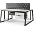 Стол офисный Kobor TR/2-100/120 black/premium 217074 3