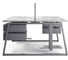 Стол офисный Kobor TR/2-120/120 graphite/chicago 217200 4