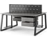 Стол офисный Kobor TR/2-120/120 black/chicago 217096 2