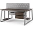 Стол офисный Kobor TR/2-120/120 aluminum/charlston 217367 3