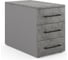 Тумба приставная Kobor TS3-40/70 aluminum/chicago 221604 1