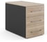 Тумба приставная Kobor TS3-40/50 black/natural 220486 1