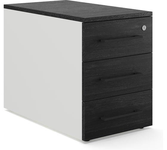 Тумба приставная Kobor TS3-40/50 white/wood 221631