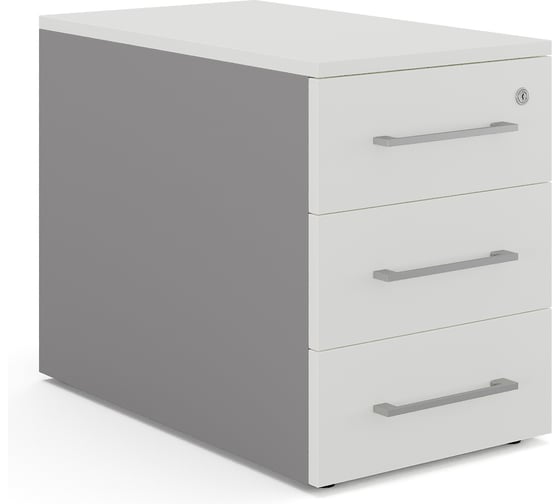 Тумба приставная Kobor TS3-40/80 aluminum/premium 220529