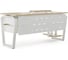 Стол офисный Kobor TB-180/80 white/natural 214971 2
