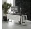 Стол офисный Kobor TB-180/80 white/wood 214950 3