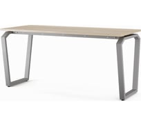 Стол офисный Kobor TB-120/70 aluminum/natural 214857