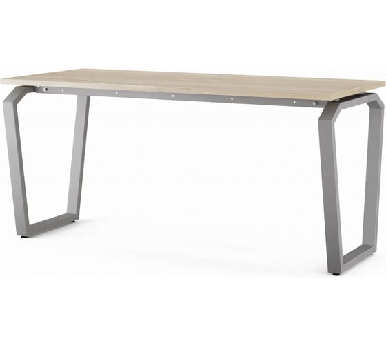Стол офисный Kobor TB-120/70 aluminum/natural 214857