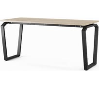 Стол офисный Kobor TB-160/60 black/natural 214644