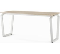 Стол офисный Kobor TB-160/70 white/natural 214963